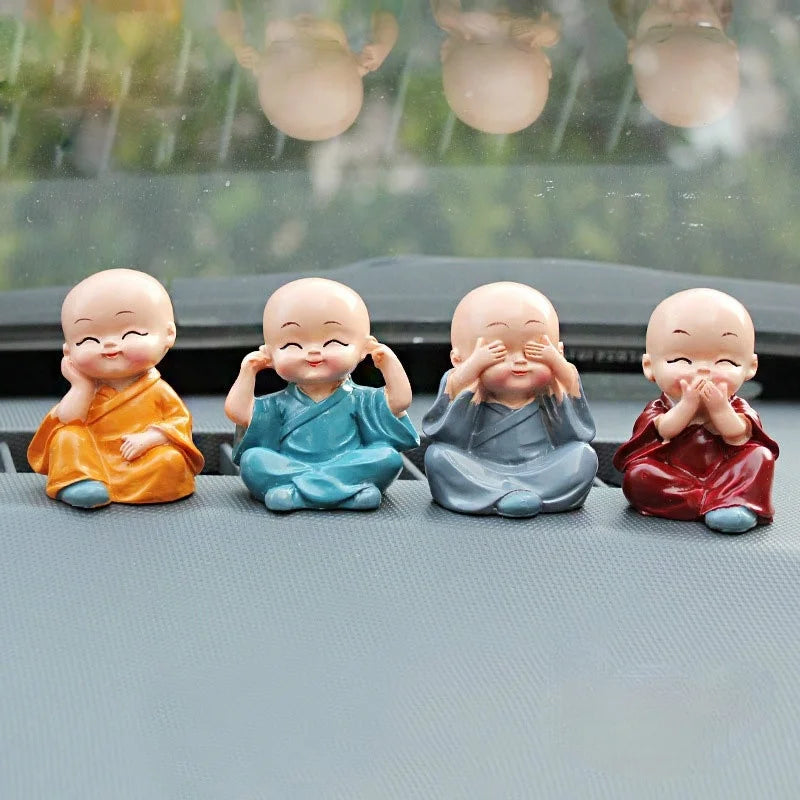 Monk Statues